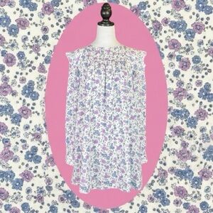 ModCloth Boho Cottagecore Grandmacore Prairiecore Twee Coastal Grandma Dress L